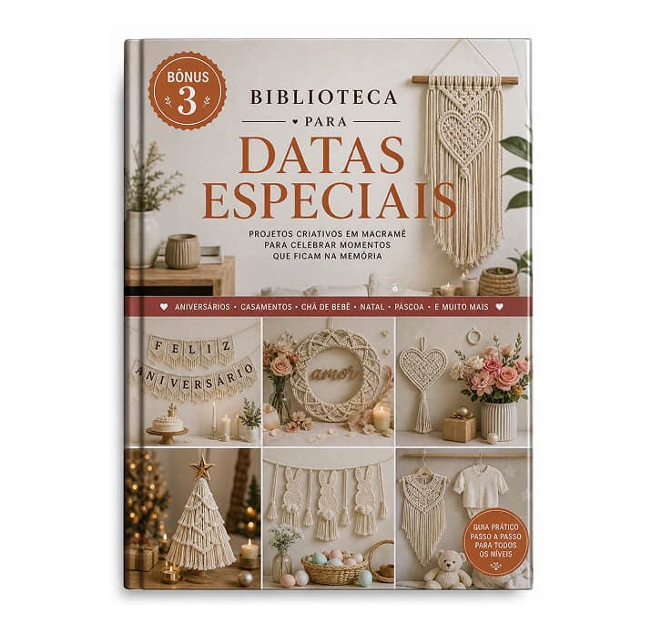 Capa do bônus: Biblioteca Ilustrada para Datas Especiais