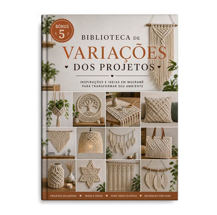 Capa do bônus: Biblioteca de Variações dos Projetos